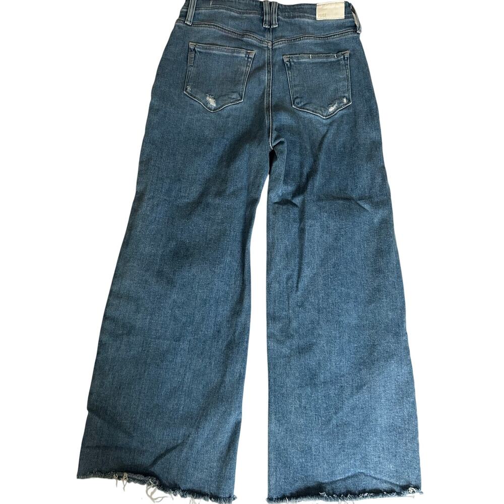 PAIGE Anessa High-Rise Crop Wide-Leg Jeans size 28 - Picture 4 of 10